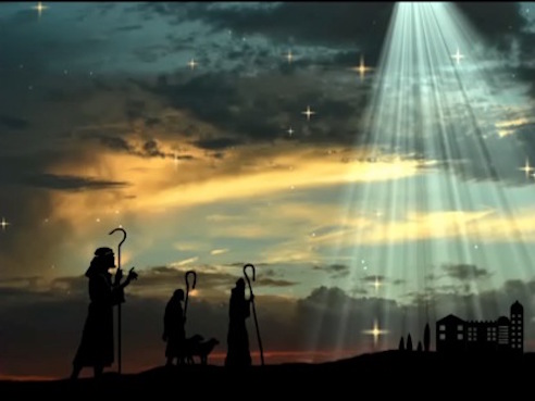 The Advent of Good News: The Shepherds Image