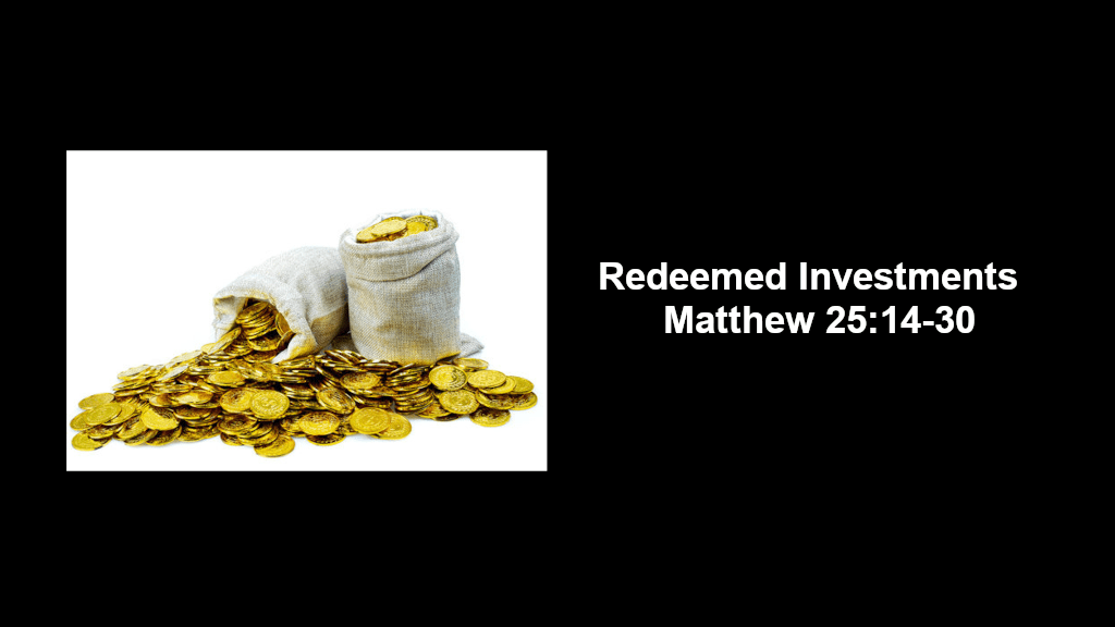 Redeemed Investments Image