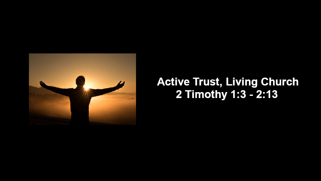 Active Trust, Living Church Image