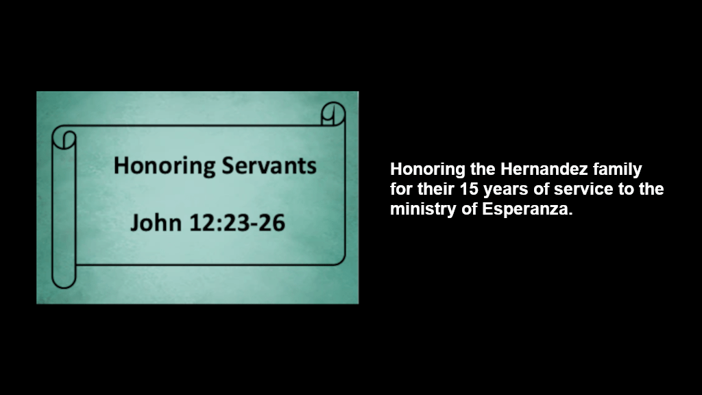 Honoring Servants Image